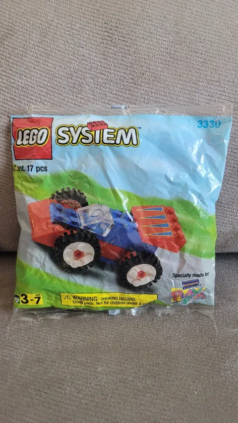 LEGO Basic 3330 Racing Car New Sealed