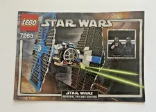 2005 LEGO Star Wars TIE Fighter 7263 MANUAL ONLY