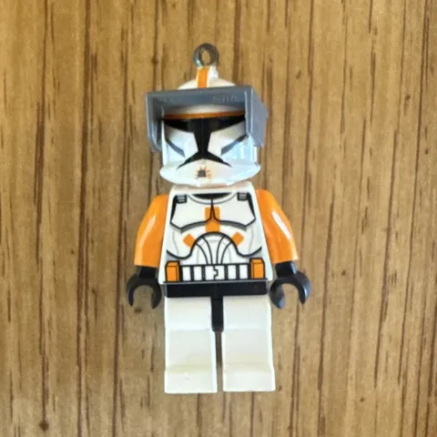 LEGO Star Wars Clone Trooper Commander Cody Minifigure Keychain