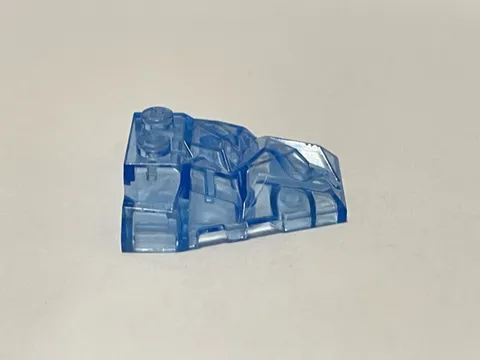 Lego 64867 Transparent Blue Replacement Add-on Piece Part