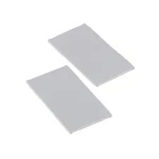 2x LEGO Window Pane 1x4x6 New Light Gray Modern Door 6256053 57895