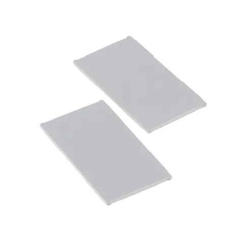 2x LEGO Window Pane 1x4x6 New Light Gray Modern Door 6256053 57895