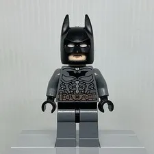 LEGO DC Dark Knight Trilogy sh0064 Batman DBG Suit Minifigure 76001 No Cape