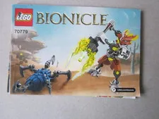 Lego Building Instructions Instruction Bionicle 70779