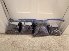 Assorted Gallon Bags of Black Brand Legos- Used- Great Condition Lot Of 4