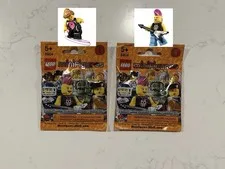 LEGO CMF Series 4 8804 Sealed Polybag (2) Surfer COL04-5 & Punk Rocker COL04-4