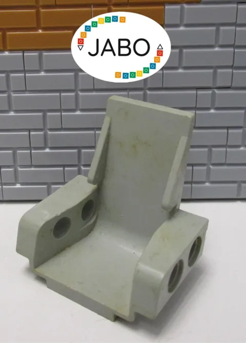 (E15/7/1) LEGO Technic 2717 Car Seat Chair Old Light Grey