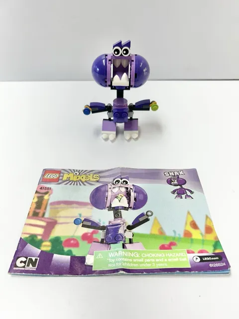 LEGO MIXELS: Snax 41551 Series 6 Complete With Instructions