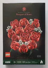 LEGO Botanicals: Bouquet of Roses (10328) New & Sealed.
