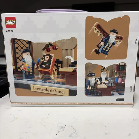 LEGO 40902 Tribute to Leonardo da Vinci Exclusive GWP Set New Sealed