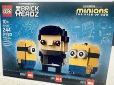 LEGO 40420 BrickHeadz Minions: Gru, Stuart and Otto (244 pieces) Sealed BNIB