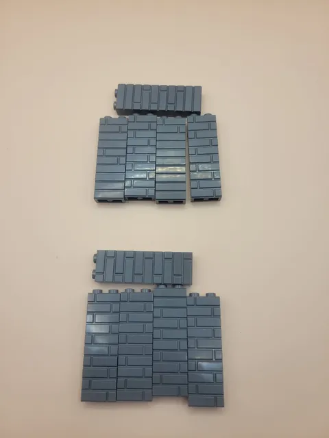 Lego 98283 Masonry Profile Bulk Bricks - Dark Gray x 50