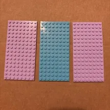 Lot Of 3 LEGO Plates 8x16