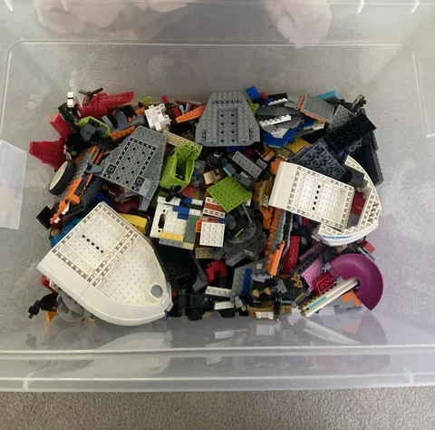 15 +LBS Genuine LEGO Bulk Lot Mixed Parts Pieces -THIS LOT- Everything Included