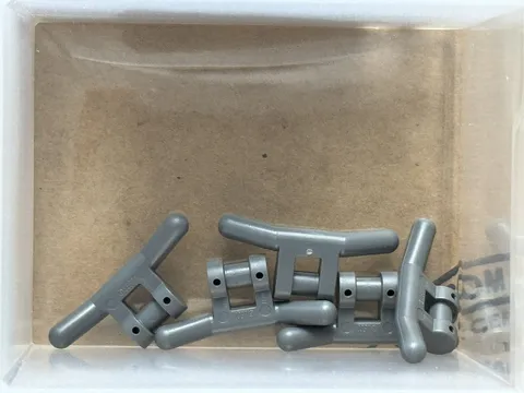 LEGO Parts - Dark Bluish Gray Minifigure, Utensil Handlebars - No 30031 - QTY 5
