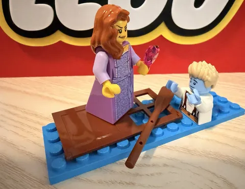 Lego Titanic Scene With Rose & Jack Minifigures & Accessories 