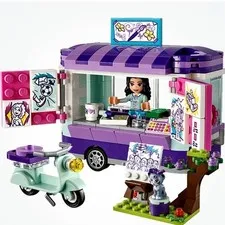 LEGO Friends Set #41332  "Emma’s Art Stand" -  100% Complete with Manual