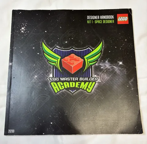 LEGO Master Builder Academy Space Designer 20200 Illustrated English Manual