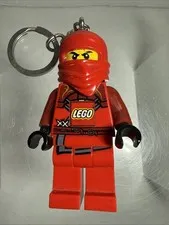 Lego Kai Minifigure Key Chain Flashlight BIG LEDLite Ninjago Mini Torch