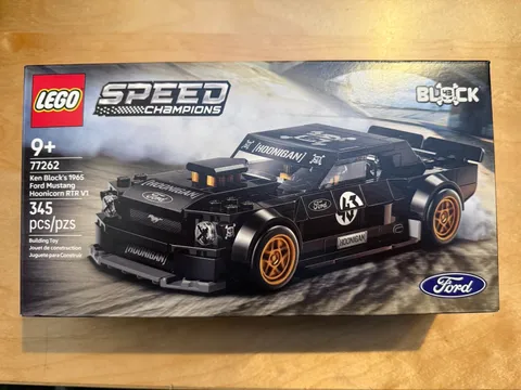 LEGO 77262 Speed Champs: Ken Block's '65 Ford Mustang Hoonicorn V1 New in Hand 