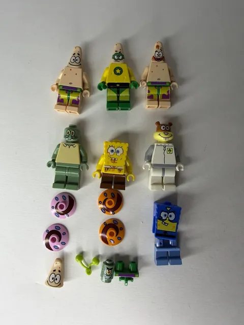 LEGO SpongeBob SquarePants Huge Minifigure Bundle Lot