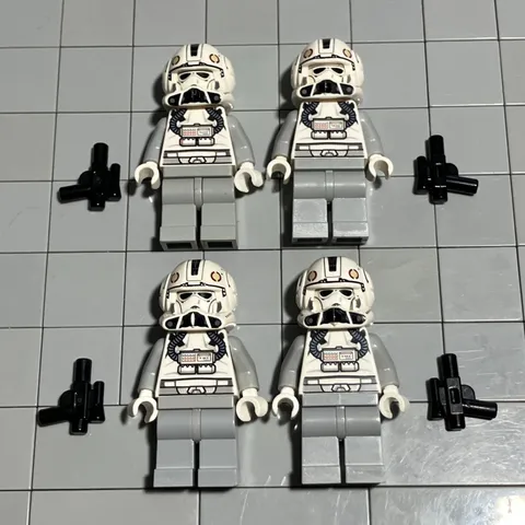 V-Wing Clone Pilot Revenge Of The Sith  Star Wars Lego Minifigure 8084 H3 50