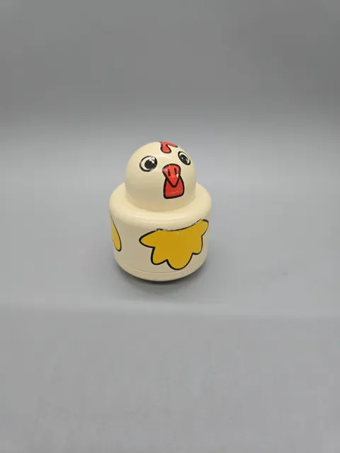 Lego Duplo Primo Chicken Hen Rooster Baby Rattle Toy Figure Vintage