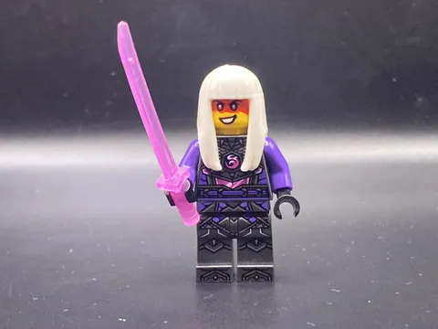 LEGO MINIFIGURE NINJAGO HARUMI - CRYSTALIZED NJO0768 WITH CRYSTAL SWORD