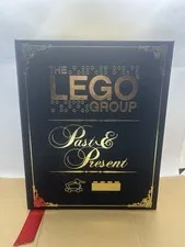 2011 Lego employee gift Past & Present Collectable Glasses Set - NEW MINT