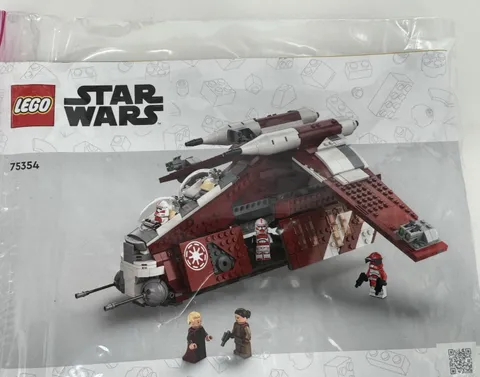 LEGO Star Wars 75354 Coruscant Guard Gunship Instruction Manual Only