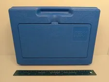 Vintage 1983 Lego Blue Hard Plastic Storage Carrying Case Made in USA