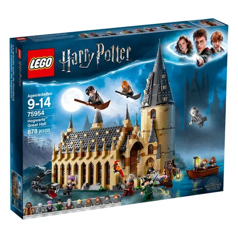 LEGO Harry Potter 75954 Hogwarts Great Hall 878pc Opened Complete