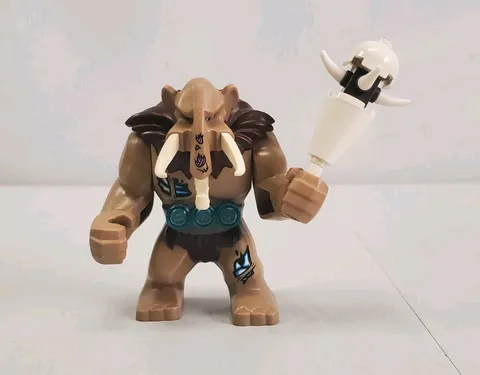 LEGO Legends of Chima Mungus Mammut Big Figure Loc083 70144 Minifigure Complete 