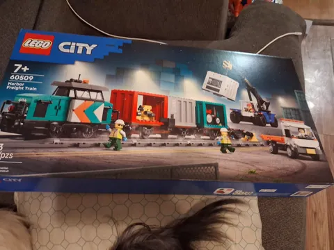 LEGO City 60509 Harbor Freight Train Complete Set 3 pcs Plastic 7+ Box