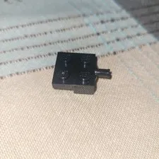 Lego Part 4488 Black Plate  Modified 2 x 2 with Wheel Holder