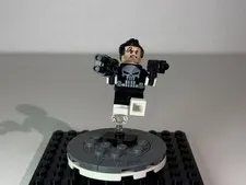 LEGO minifigure  The Punisher sh722 from 76178 Daily Bugle