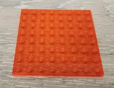 Lego 41539 42534 Trans Neon Orange Plate 8 x 8 Replacement Piece Part