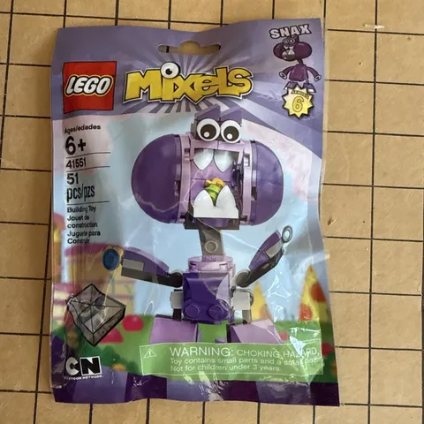 LEGO Mixels Series 6 41551 Snax Polybag. New. Sealed.