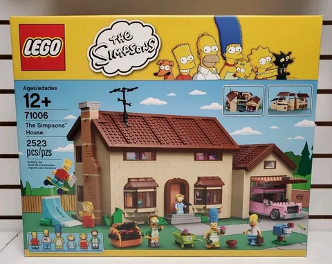 Lego Build Set #71006 The Simpsons House, 2523 Pcs - Brand New, Sealed Box *READ