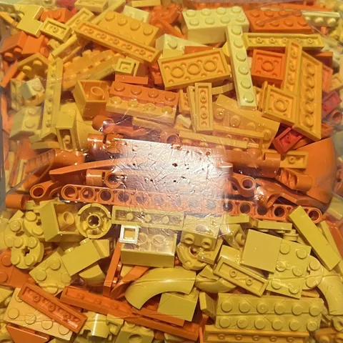 Lot Of 170+ Lego Random Yellow And Orange Parts Pieces Bricks Sorted NEW LEGO
