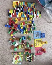 423 pieces original Lego Duplo bricks and building blocks sets 