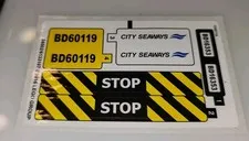 NEW LEGO® 60119 Sticker Sheet ONLY Genuine Stickers 