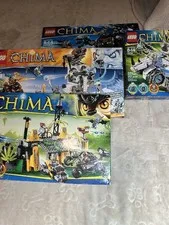Lego chima Lot Of 4  (70008)(70131)(70134)(70147)