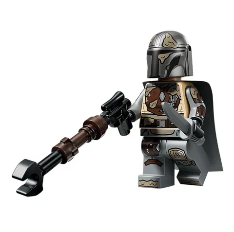 LEGO Star Wars Minifigure Muddy armor Mandalorian 75453 Offworld Sand Crawler