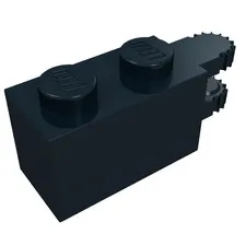 5x LEGO® Part 30540 - Hinge Brick 1 x 2 Locking with 2 Fingers Horizontal End