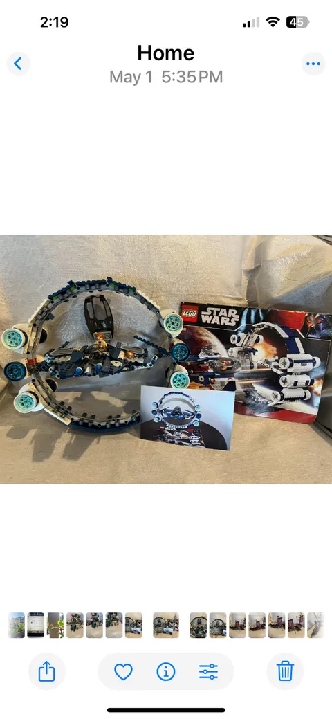 LEGO Star Wars: Jedi Starfighter with Hyperdrive Booster Ring (7661)