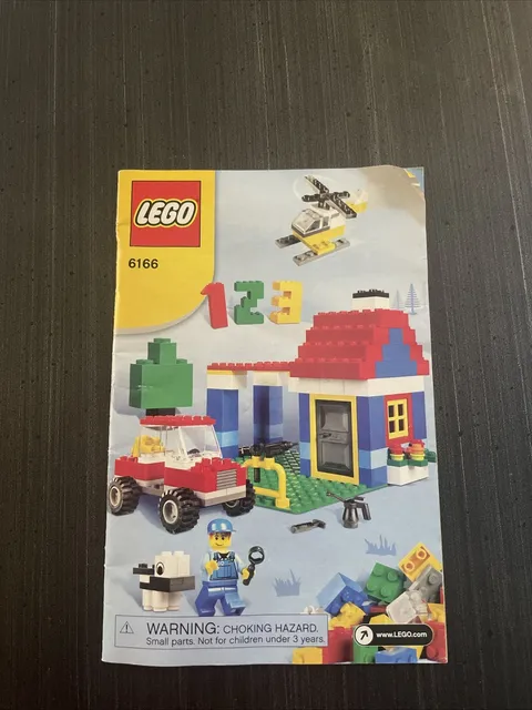 LEGO 6166 Manual Only Instruction Book Used Complete 