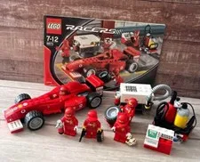 LEGO 8673 Racers Ferrari F1 Fuel Stop 2006 Scuderia Trackside Sealed Box