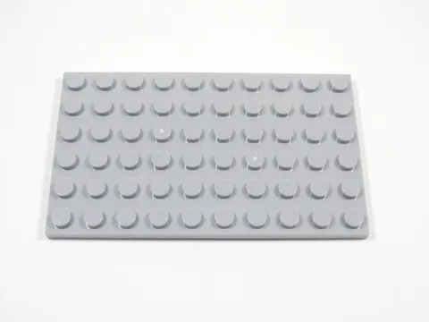 LEGO Light Bluish Gray 6x10 Plate S6