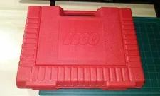 LEGO Vintage 1985 Red Plastic Storage Case Container Good Condition